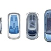 В гамму электропрототипов входит двухместный сверхкомпактный автомобиль Twizy Z.E., небольшое купе Zoe Z.E., а также электрические версии фургончика Kangoo и седана Fluence.